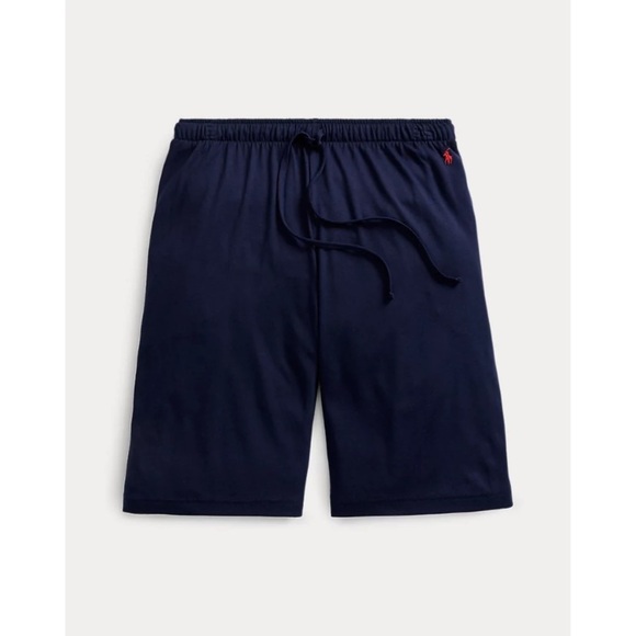 POLO RALPH LAUREN Supreme Comfort Cotton Blend Lounge Short MEDIUM Navy Blue NWT - Picture 9 of 10